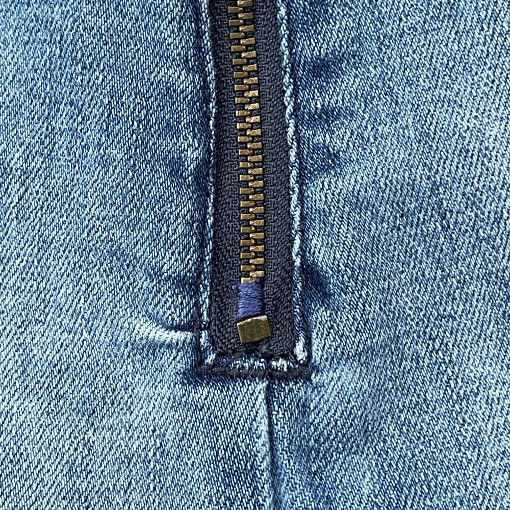 Anthropologie Pilcro and the Letterpress Denim Overall Jumpsuit Size 8 - Picture 7 of 13